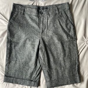 Zara grey wool dressy shorts